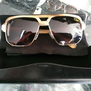 Butter Scotch pearl cazal sunglasses